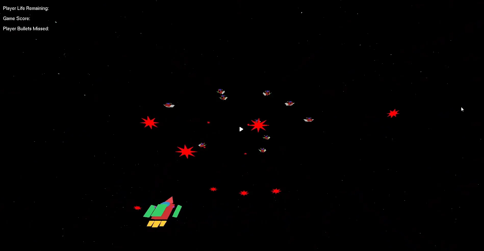 OpenGL Games Trilogy interface